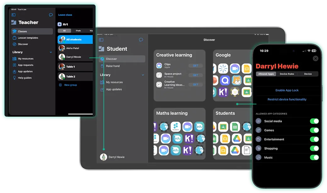 Jamf Teacher and education apps