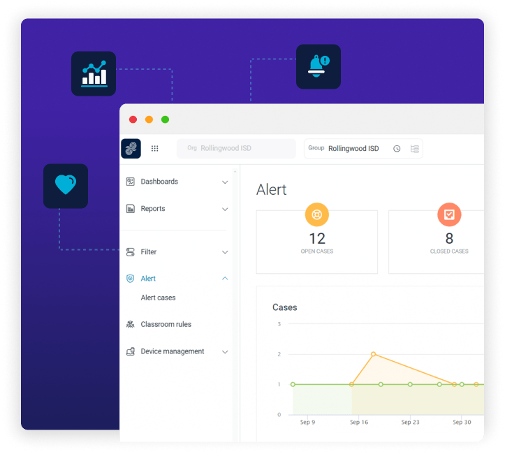 Lightspeed Alert product interface